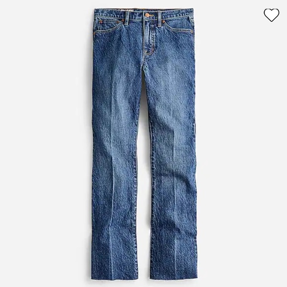 NWT J. Crew  Full Length Demi Boot Jean - Picture 5 of 9